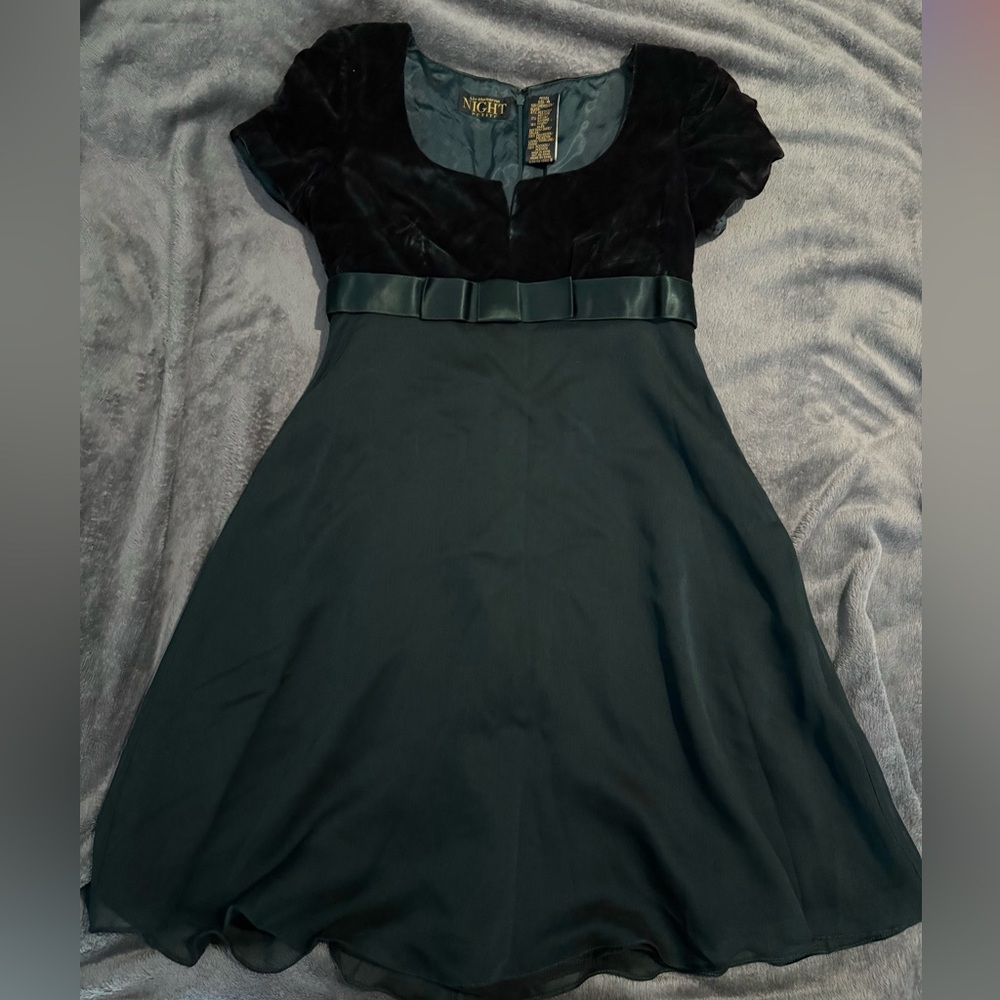 Liz Claiborne Babydoll Mini Dress